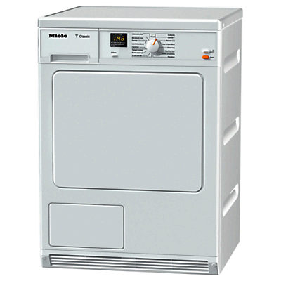 Miele TDA140 Condenser Tumble Dryer, 7kg Load, B Energy Rating, White